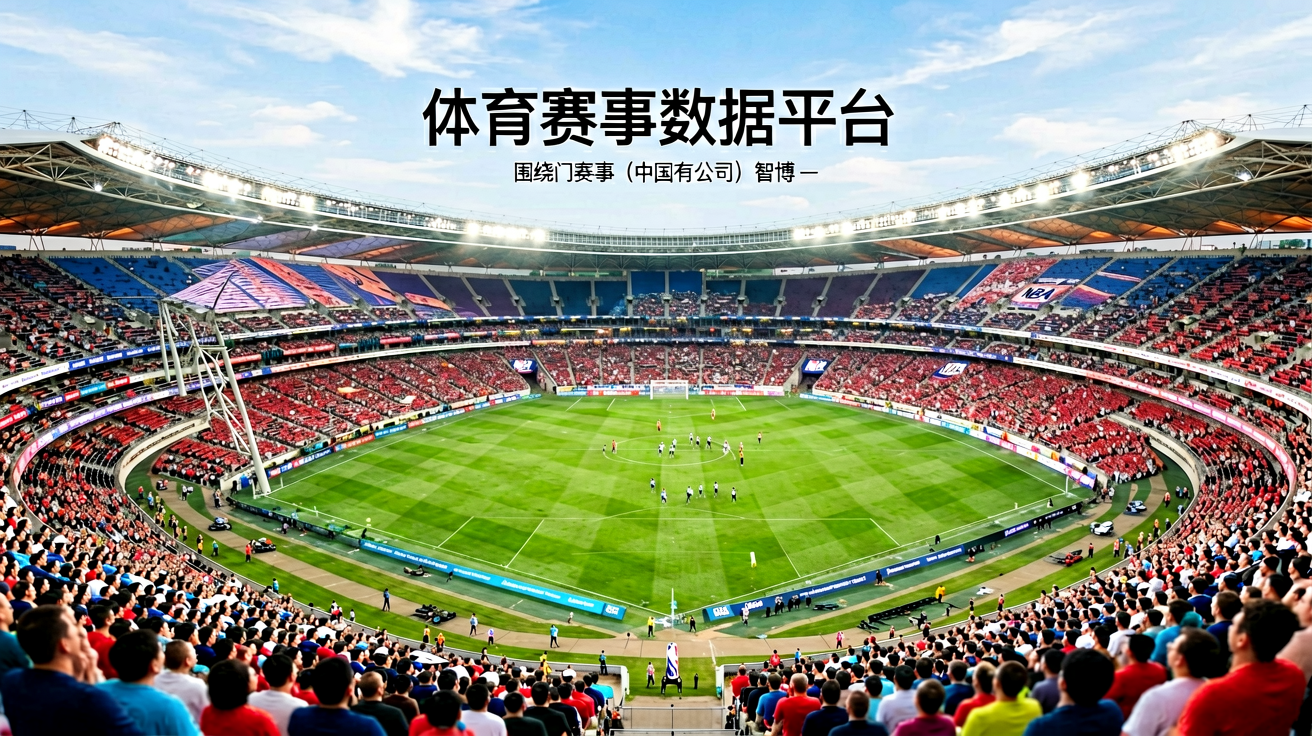 zbo智博体育赛事数据平台首页，展示大型体育场馆全景